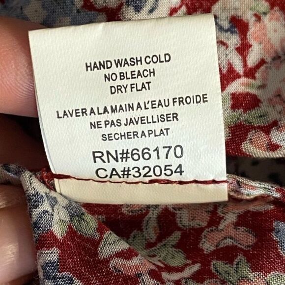 Anthropologie Vanessa Virginia Quarter Sleeve Off Shoulder Blouse - Picture 7 of 8